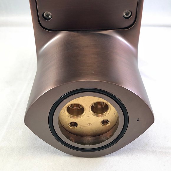 Widemouth Waterfall Single Handle Bathroom Faucet - Picture 8 of 9